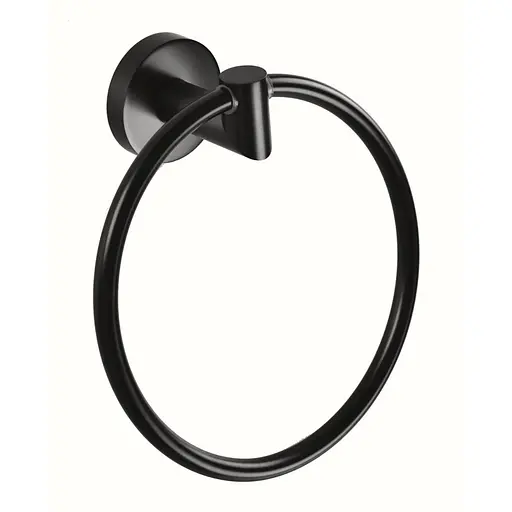 Кільце для рушника Bemeta Dark 104204060 Чорний матовий - фото 1