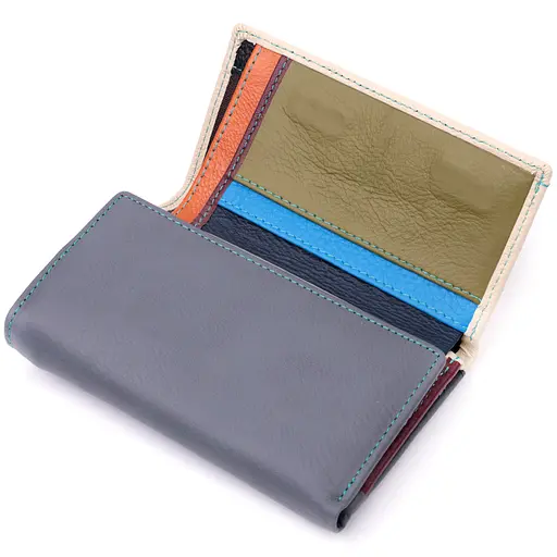 Кожаный женский кошелек ST Leather 14х9х2 см acs0028358 - фото 3