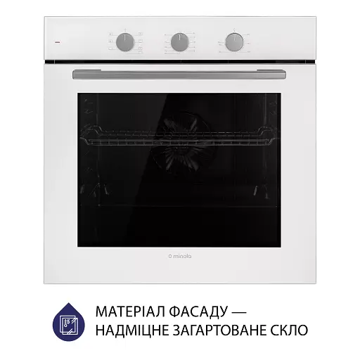 Духовой шкаф электрический Minola EO 675 WH - фото 2