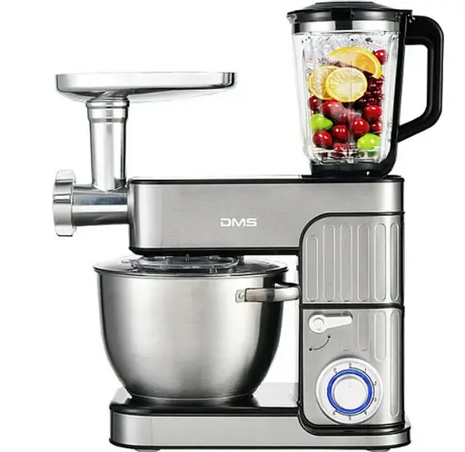 Кухонный комбайн DMS 3 В 1 2350 Вт 7 л тестомес мясорубка блендер - фото 2