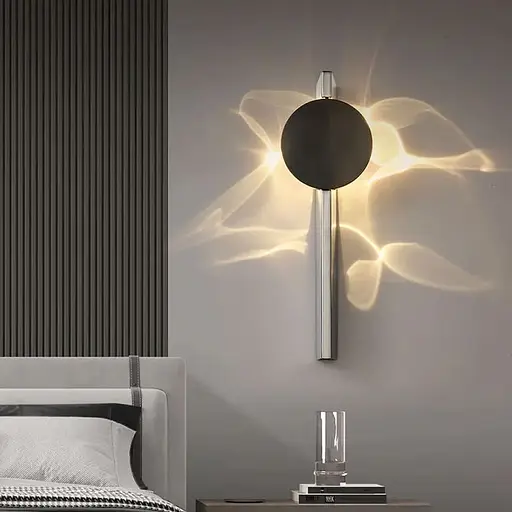 Бра із хромованим світловідбивачем у корпусі 33х9х10,5 см Line F Арт. W789/1 CH - фото 1