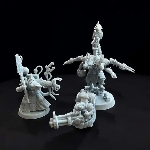 Фигурка Скавен в подарок или коллекцию, разного размера, высококачественная 3д печать