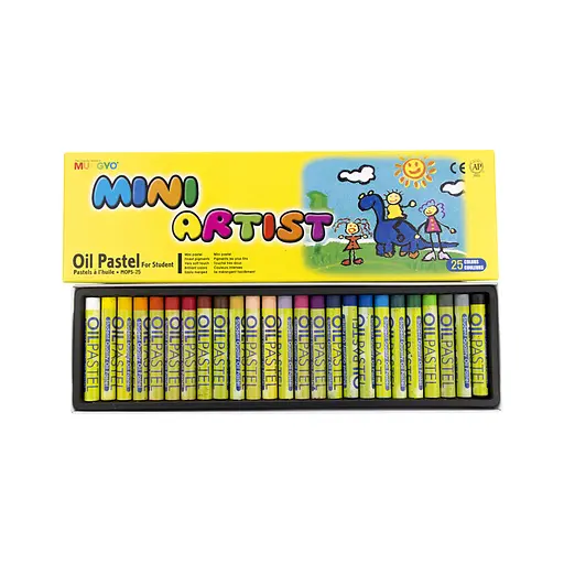 Пастель олійна Mungyo Mini MOPS-25 25 кольорів - фото 3