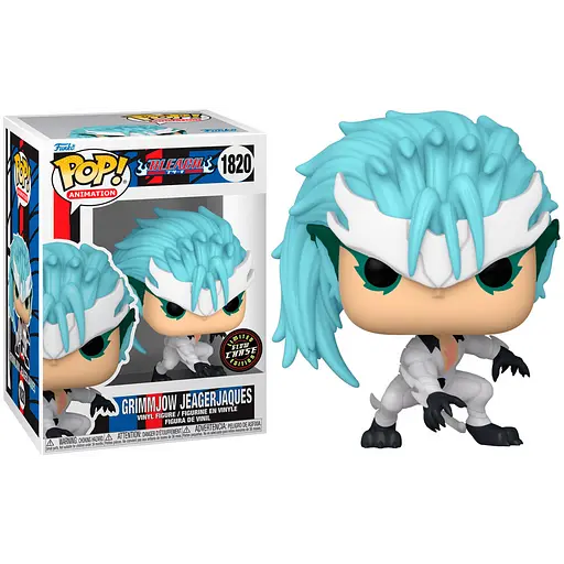 Фігурка Funko Pop Бліч Гріммджоу Bleach Grimmjow Glow Chase 10 см FP B G G 1820