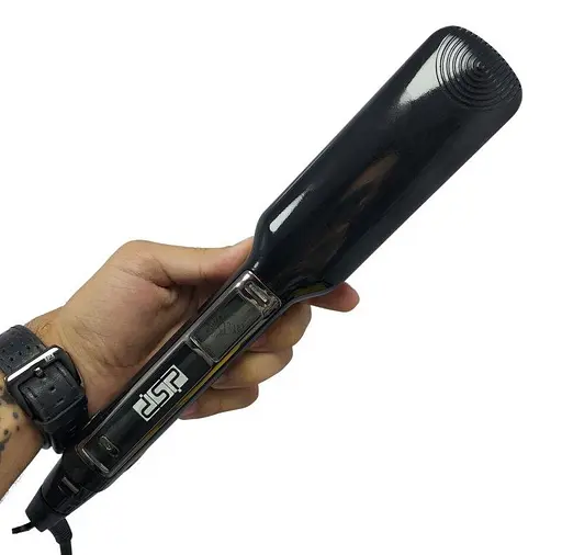 Випрямляч для волосся Dsp 10224 з капсулами та бальзамом для термозахисту Чорний - фото 3