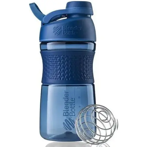 Шейкер спортивный (бутылка) BlenderBottle SportMixer Twist 20oz/590ml Navy (Twist 20oz Navy) - фото 1
