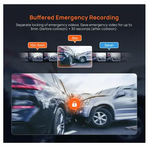 Автомобільний відеореєстратор 70mai A800SE-1 - фото 3