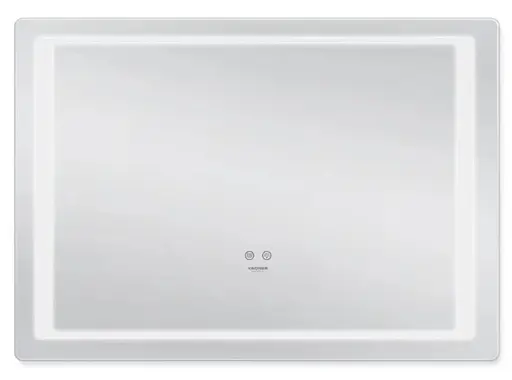 Дзеркало Kroner KRM Spiegel HR2 - 7050 з LED-підсвічуванням та антизапітнінням (CV030032) - фото 3