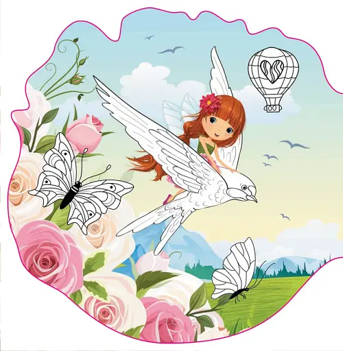 Квіткові феї. Розалія. 58 наліпок - фото 2