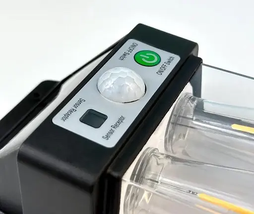 Вуличний накладний світильник Solar wall lamp YX-777-2W Ліхтар на сонячних батареях з датчиком руху Black - фото 2