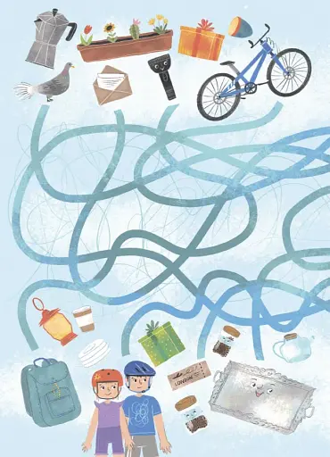 Пригоди Єви та її друзів. Читанка-плутанка із завданнями. - фото 6