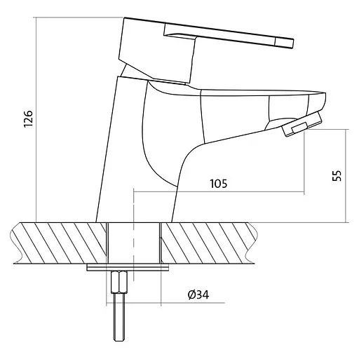 Набір змішувачів для ванни Cersanit 3в1 B245 000021651 - фото 2