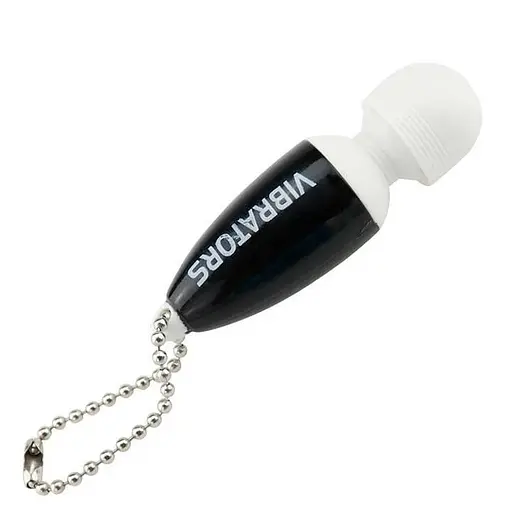 Міні-вібратор "Ключик" 6,5 см Чорний K0109-3 - фото 1