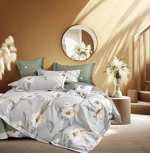 Комплект постельного белья Евро Studio 200х230 см Floret Grey SOHO pbe0050765