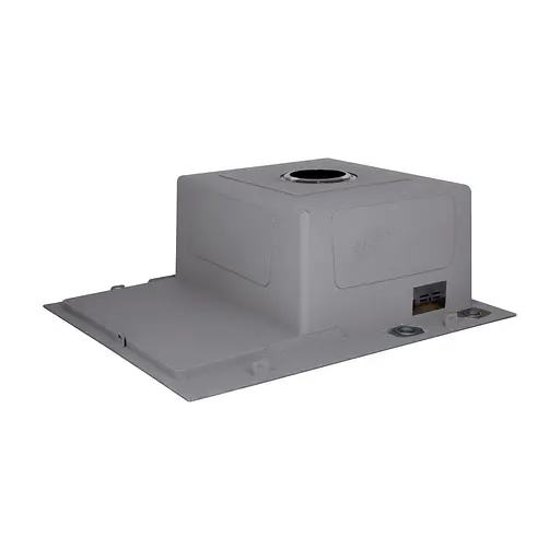 Кухонная мойка интегрированная Lidz Handmade H6350BL крыло слева (LDH6350BRUL45589) Brushed Black PVD 3,0/1,0 мм, Черный - фото 5