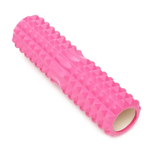 Масажний ролик Cornix EVA 45 x 14 см (валик, ролер) XR-0332 Pink - фото 3