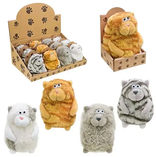 Мягкая игрушка "Котик" C6303 Країна Іграшок 13см, Цена за 1 шт (6924050063034) Микс - фото 1