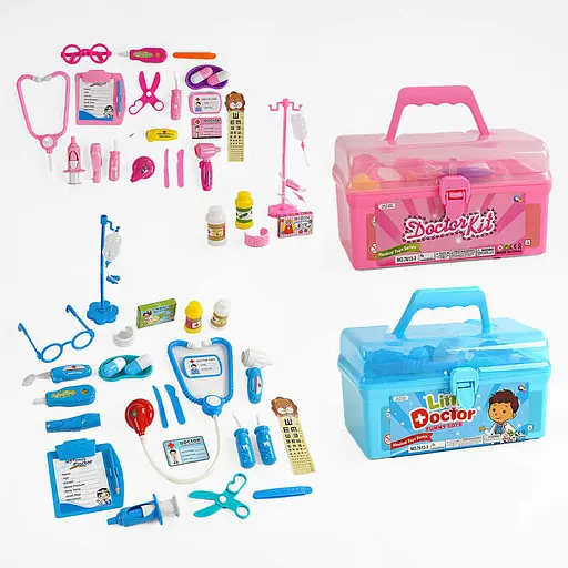 Набір лікаря у валізі, 7613-3, 13x25.5x13.5 см (В асортименті) - фото 2