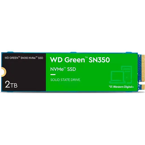 SSD накопичувач WD Green SN350 2TB (WDS200T3G0C) [81934]