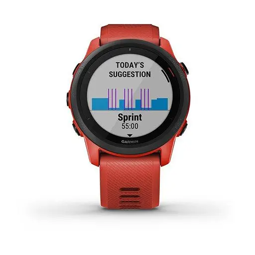 Смарт-часы Garmin Forerunner 745 Magma Red (010-02445-12) - фото 2