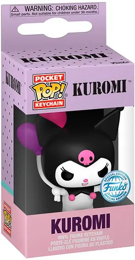 Фігурка брелок Funko Pop Хеллоу Кітті Куромі Hello Kitty Kuromi 4 см FP HK K KC - фото 3