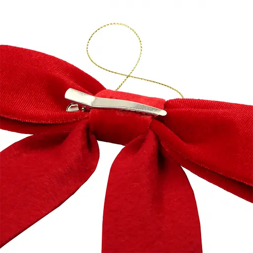 Украшение декоративное Yes! Fun Бант 38x16 см бордо (975092) - фото 4