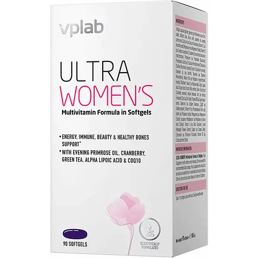 Мультивітамінний комплекс Vplab Ultra Women’s 90 м'яких капсул