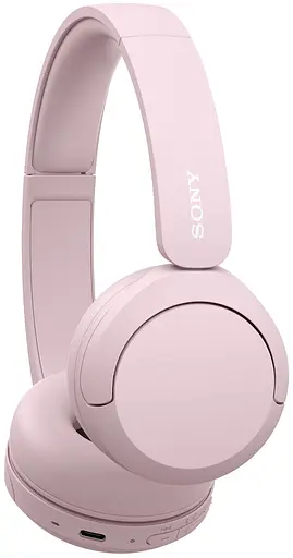 Наушники On-ear WH-CH520 BT 5.2, SBC, AAC, беспроводные, с микрофоном, розовые Sony teh0013047 - фото 4
