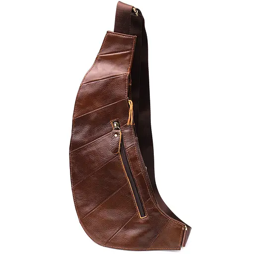 Чоловіча сумка через плече з натуральної шкіри Vintage 15х32х4 см sum0027482 - фото 2