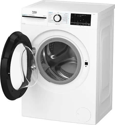 Стиральная машина Beko фронтальная 7 кг 1200 A+++ (-10%) 50 см дисплей инвертор ПАВ белый - фото 4