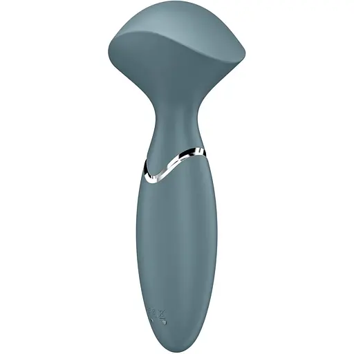 Вибромассажер Satisfyer Mini Wand-er Grey - фото 5
