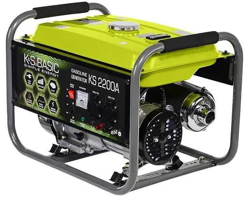 Генератор Синхронний KonnerSohnen KSB 2200A 33.2кг 2200 Вт / 2000 Вт / Бензин (KSB2200A) - фото 3
