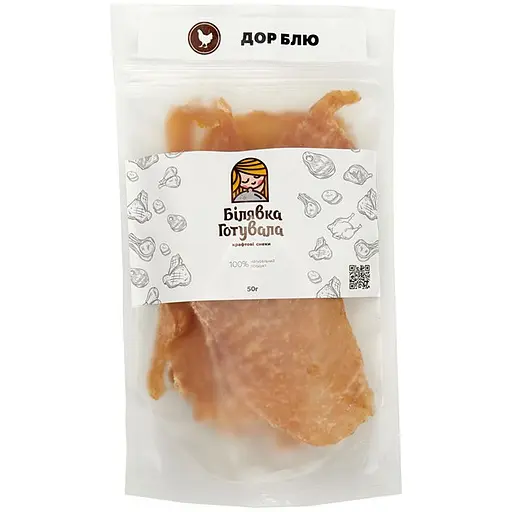 Мясные слайсы Білявка Готувала Курица Дор Блю 50 г - фото 1