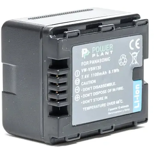 Акумулятор PowerPlant Panasonic VW-VBN130 1100mAh