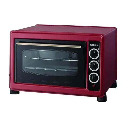Духовка настільна Asel AF-3323 Red