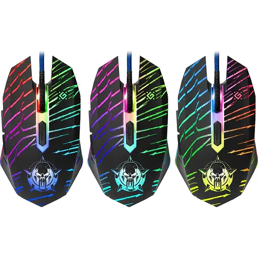 Комплект (миша + килимок) Defender Dark Agent GM-590L (52590) [135192] - фото 4