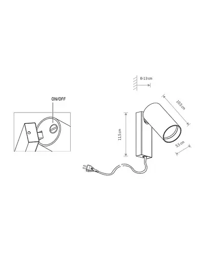 Бра Nowodvorski 7765 Mono I - фото 2