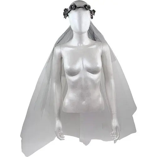 Веночек Панночка с фатой - фото 3