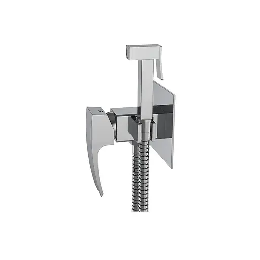 Гигиенический душ скрытого монтажа Koer KB-23007-01 KR3468, Хром - фото 1