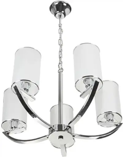 Люстра 90999, 5x40W, E14, метал - фото 3