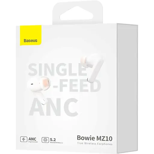 Бездротові навушники Baseus Bowie MZ10 True Wireless Earphones White - фото 2