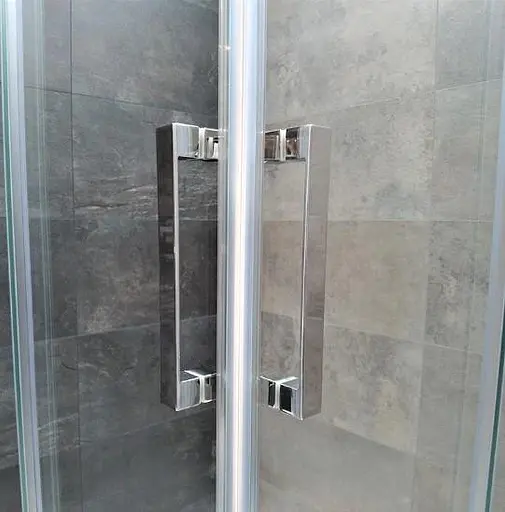 Душевая кабина Dusel A -513 90x90x190 прозрачная, Универсальная, прозрачная, хром, 90x90 - фото 4