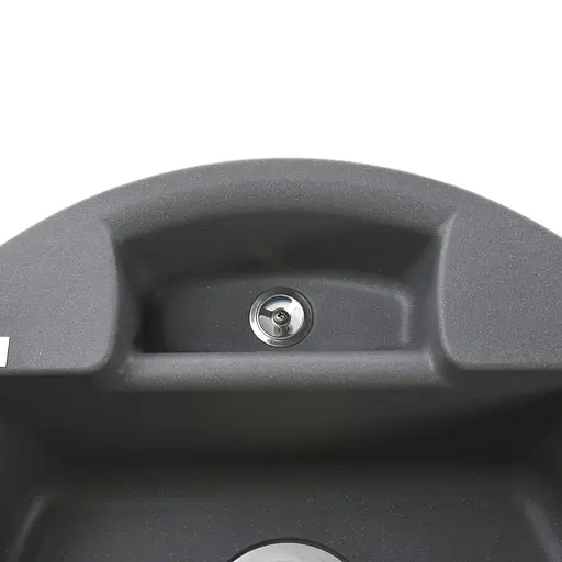 Гранітна мийка Globus Lux Guron сірий металік 480мм-А0003 000022381, Сірий - фото 5