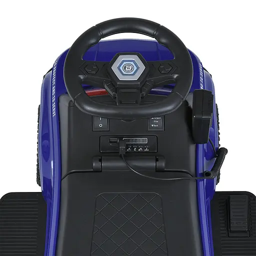 Детский электромобиль Bambi Racer M 5844B-4: безопасность, стиль, удовольствие, синий - фото 6