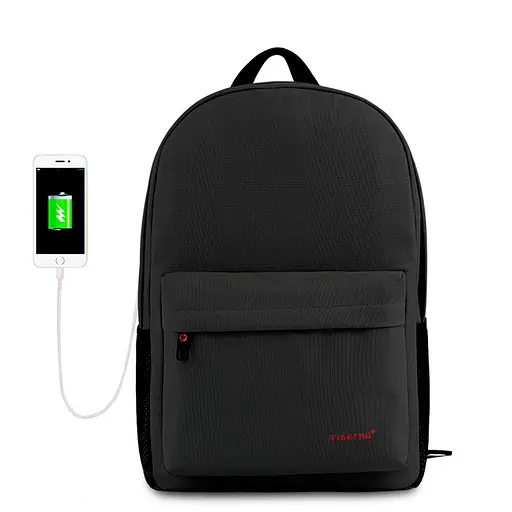 Рюкзак Tigernu T-B3249 14" черный - фото 2