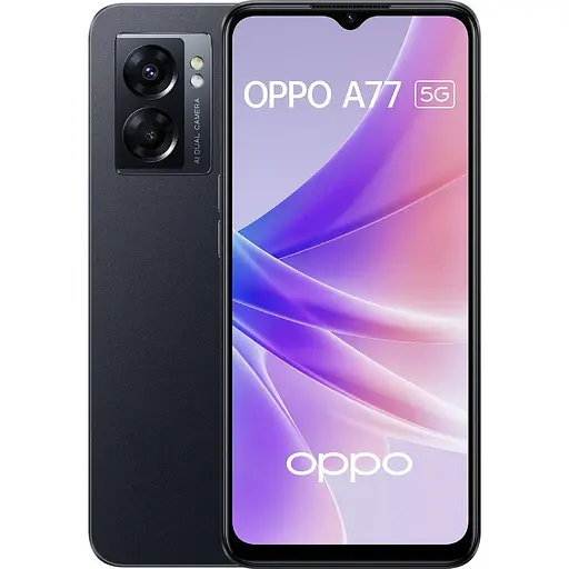 Смартфон Oppo A77 5G 6/128GB Midnight Black - фото 1