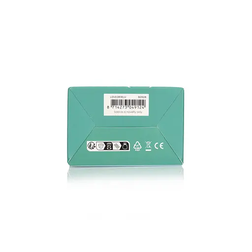 Вібратор-кролик Loveline Artic Blue 23 см (блакитний) - фото 11