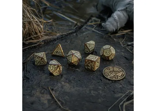 Набір кубиків The Witcher Dice Set. Crones - Weavess , 7 шт. (SWCR02) - фото 5