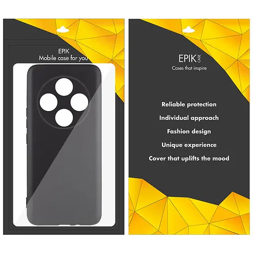 Чохол Epik TPU Black Full Camera для Xiaomi Redmi 14C/Poco C75 Чорний - фото 3