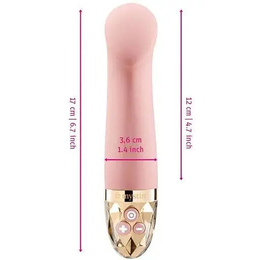 Вібратор для точки G Mystim Right on Ron Rose - фото 4